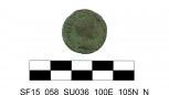 03. Bronze coin of Diadumenian (photographed by J. Tlustá)